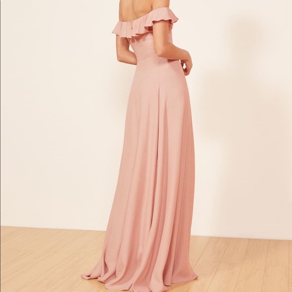 *SOLD* Reformation Verbena Dress in Blush - Picture 5 of 12